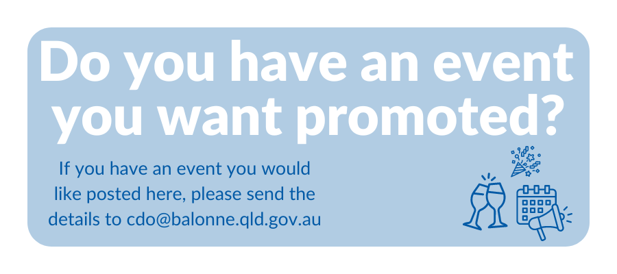 Do you have an event you want promoted?